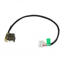 БУ Разъем питания для ноутбука HP 250 G6 с кабелем 8pin для ноутбука HP 250 G6
