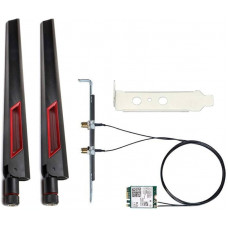 WIFI Модуль NGFF Intel Wi-Fi 6E AX210 Kit (2.4 Гбит/с, 2.4/5/6 GHz, 802.11ax, BT 5.3) антенны 10Dbi