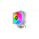 Aigo ICE200PRO RGB CPU cooler (Intel 115x/AM4, 3pin, 90mm, 2 tubes, 1800 rpm)