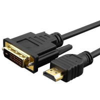 Кабель мультимедійний Patron HDMI to DVI 24+1 1.8m (CAB-PN-DVI-HDMI-18)