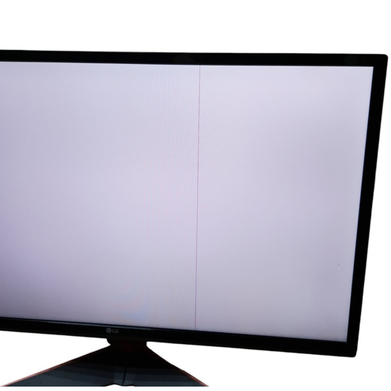 Уцінка! БУ Монітор 23.8" LED IPS, LG 24MP59G , 1920 x 1080, 1 мс, 16:9, VGA, HDMI, DPort (полоса)