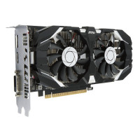 БУ Відеокарта MSI GeForce GTX 1050 Ti (4 ГБ, GDDR5, 128біт, 1341/7008 МГц, DVI, HDMI, DPort