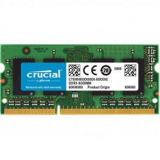 БУ Оперативная память 8 ГБ, DDR3L, для ноутбуков, Crucial (1866МГц, 1.35В, CL13, CT102464BF186D.M16F