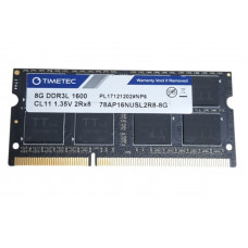 Used RAM 8 GB, DDR3L, for laptops, Timetec (1600 MHz, 1.35 V, CL11, 78AP16NUSL2R8-8G)