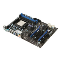 Used Motherboard sAM3+, MSI 870S-G46(sAM3, 4xDDR3, AMD 870, PCI-Ex16x2, ATX)