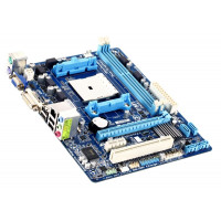 БУ Материнська плата sFM1, Gigabyte GA-A55M-DS2 (2xDDR3, AMD A55, PCI-Ex16x1, VGA, DVI, microATX)
