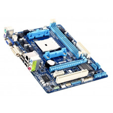 БУ Материнская плата sFM1, Gigabyte GA-A55M-DS2 (2xDDR3, AMD A55, PCI-Ex16x1, VGA, DVI, microATX)