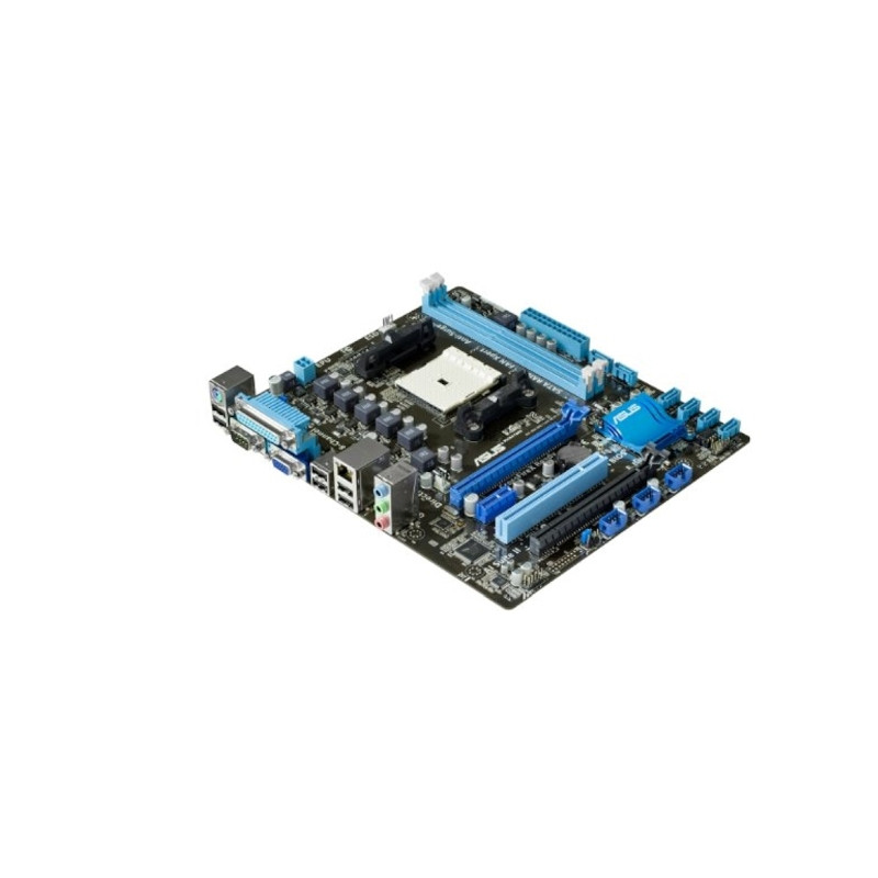 Used Motherboard sFM1, ASUS F1A55-M LX R2.0 (2xDDR3, AMD A55, PCI-Ex16x1, VGA, microATX)