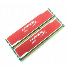 БУ Оперативна пам`ять 16 ГБ (8+8), DDR3, Kingston HyperX (1600 МГц, 1.5В, CL10, KHX16C10B1RK2/16)