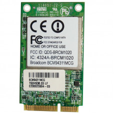 Used WIFI Module Broadcom BCM94311MCG (54 Mbps, mini PCI-E, 2.4 GHz)