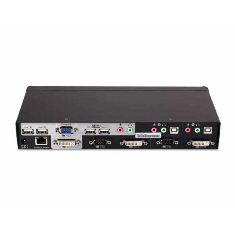 KVM switch BU ConnectPro UDV-12A+, 2 devices, VGA, DVI, USB
