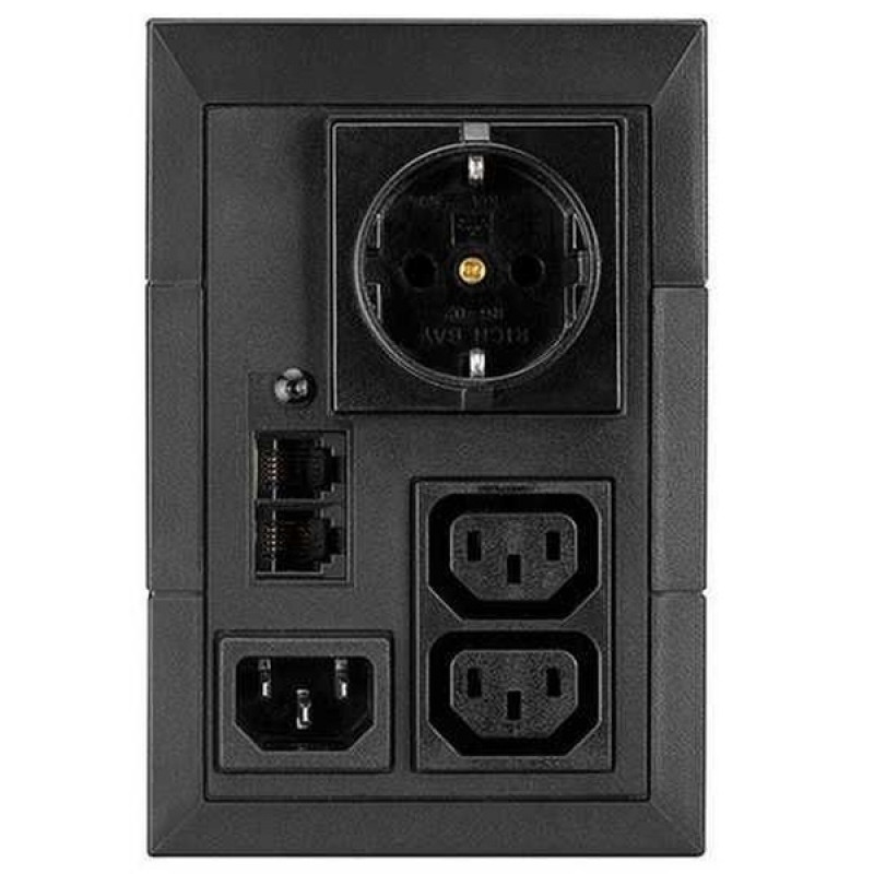 БУ Линейно-интерактивный ИБП Eaton 5E 650VA, USB DIN (650 ВА / 360 Вт, 170 - 280 В) без АКБ