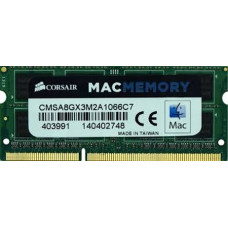 Used RAM 4 GB, DDR3, for laptops, Corsair (1066 MHz, 1.5 V, CL7, CMSA8GX3M2A1066C7)