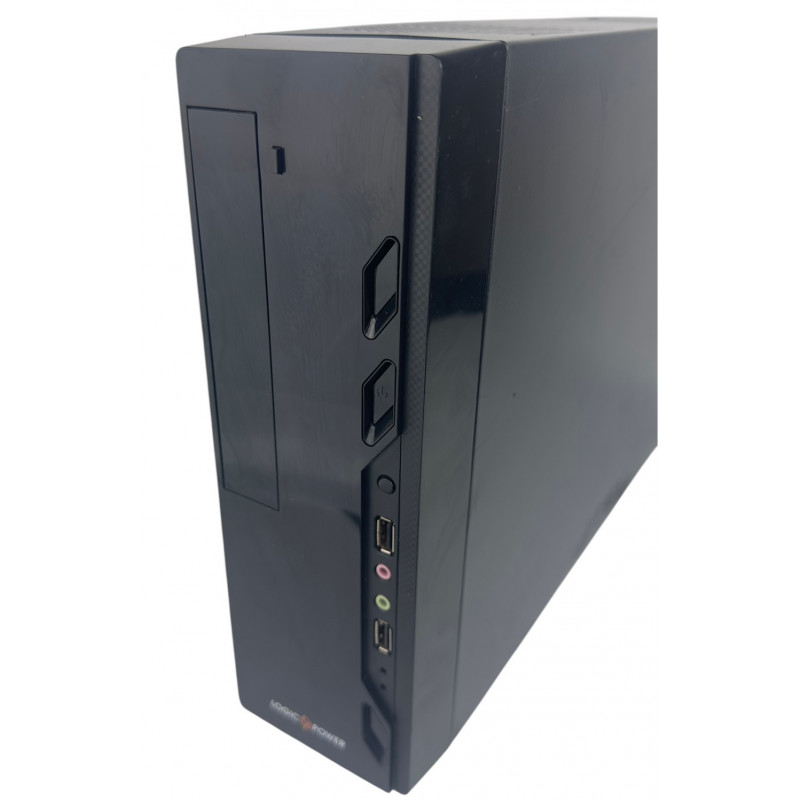 Used Case Logicpower S622 Slim 400w 8cm, card reader, 2xUSB2.0, Black