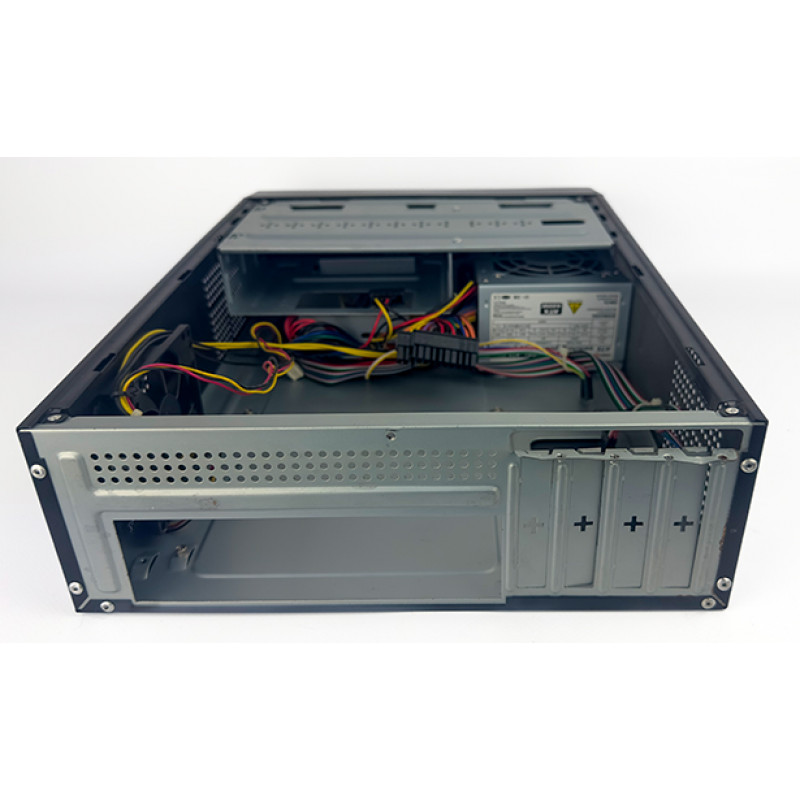 Used Case Logicpower S622 Slim 400w 8cm, card reader, 2xUSB2.0, Black