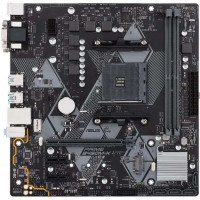 БУ Материнська плата sAM4, Asus Prime B450M-K (2xDDR4, AMD B450, PCI-Ex16x1, VGA, DVI, microATX)