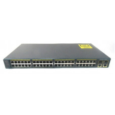 БУ Коммутатор управляемый Cisco Catalyst C2960 Plus, Layer 2, 48x100mbps, 2x Gigabit/SFP