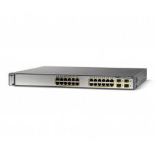 БУ Коммутатор управляемый Cisco Catalyst 3750G, Layer 3, 24xGbit, 4xSFP