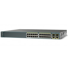 БУ Коммутатор управляемый Cisco Catalyst C2960, 24x100mbps, 24xPoE, 2xcombo Gigabit/SFP