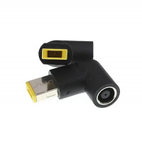 Адаптер живлення для Lenovo DC 7.9*5.4 мм - USB pin (Square) кутовий 90 градусів