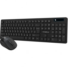 Set (keyboard and mouse) Vinga KBSW-100 Black, wireless, USB, black