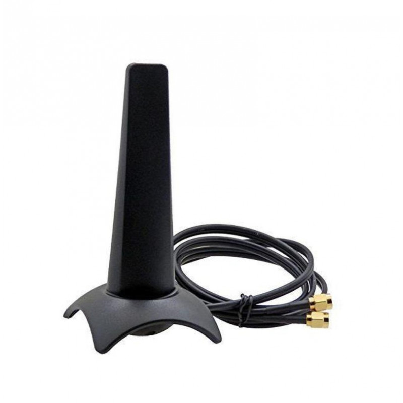 Used Antenna HP Dual Band Dipole Antenna (2.4/5 GHz, RP-SMA, 802.11A/B/G/N) Original
