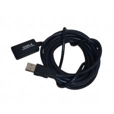 БУ Дата кабель USB 2.0 AM/AF 5.0m PowerPlant