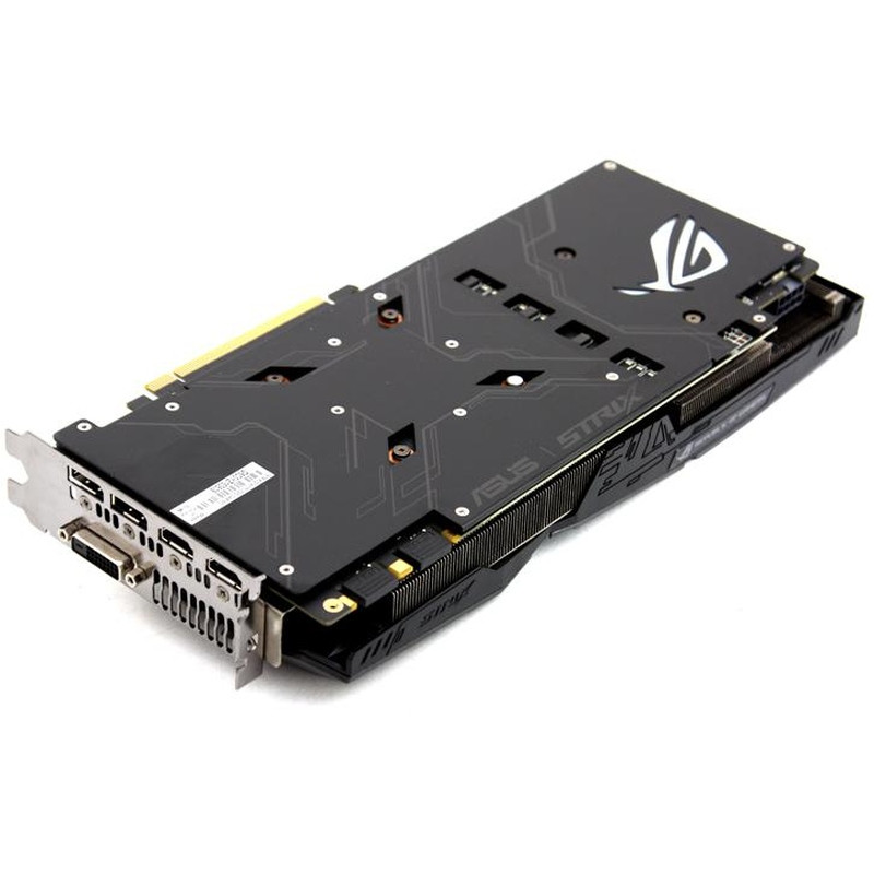Used Video card Asus GTX 1070 ROG STRIX OC (8GB, GDDR5, 256bit, 1632/8008 MHz, DVI, HDMI, DPort)