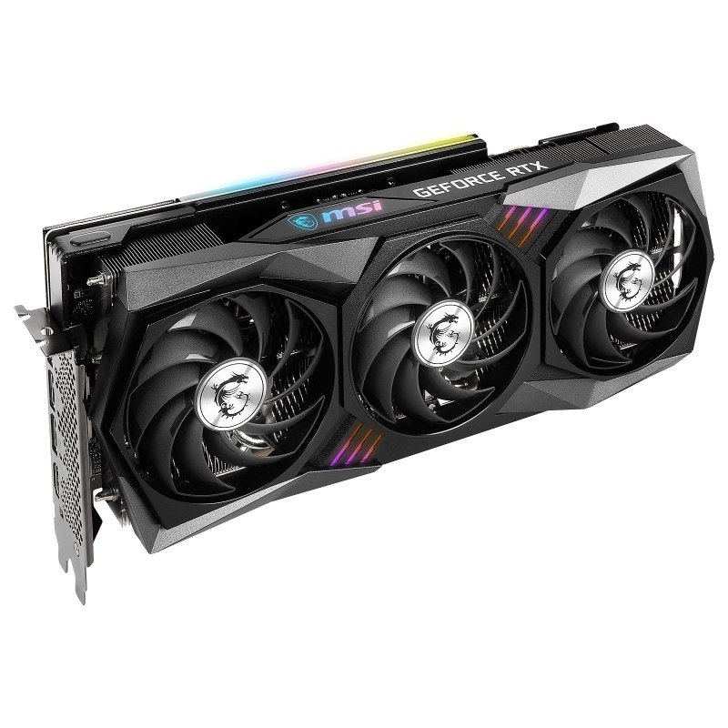 БУ Відеокарта MSI GeForce RTX 3070 GAMING X TRIO (8 ГБ, GDDR6, 256 біт, 1500/14000 МГц, HDMI, DPort)