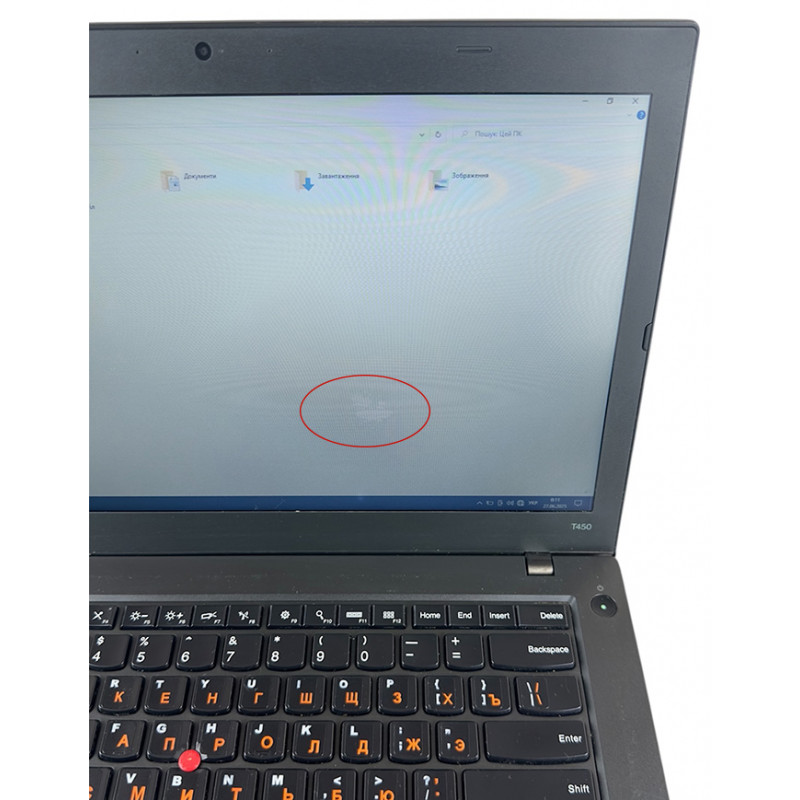 Уцінка! БУ Ноутбук 14" Lenovo ThinkPad T450, Core i5-5300U (2.3 ГГц), 8GB DDR3, Intel HD, 120GB SSD