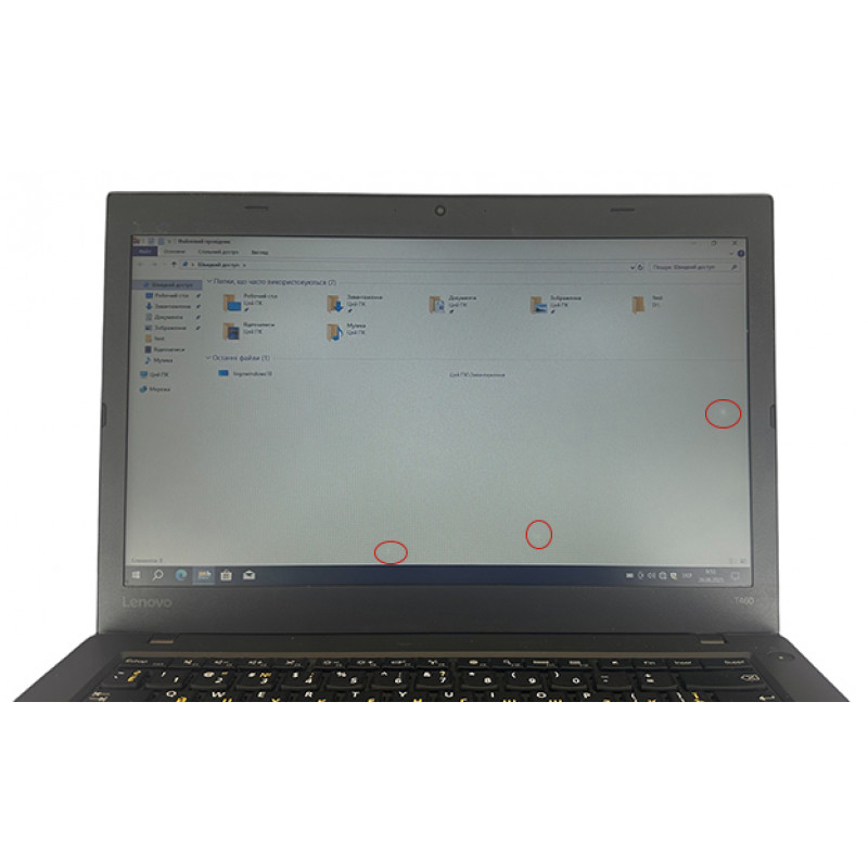 Уцінка! БУ Ноутбук 14" Lenovo ThinkPad T460, Core i5-6300U (2.4ГГц) 8GB DDR3, 120Gb SSD