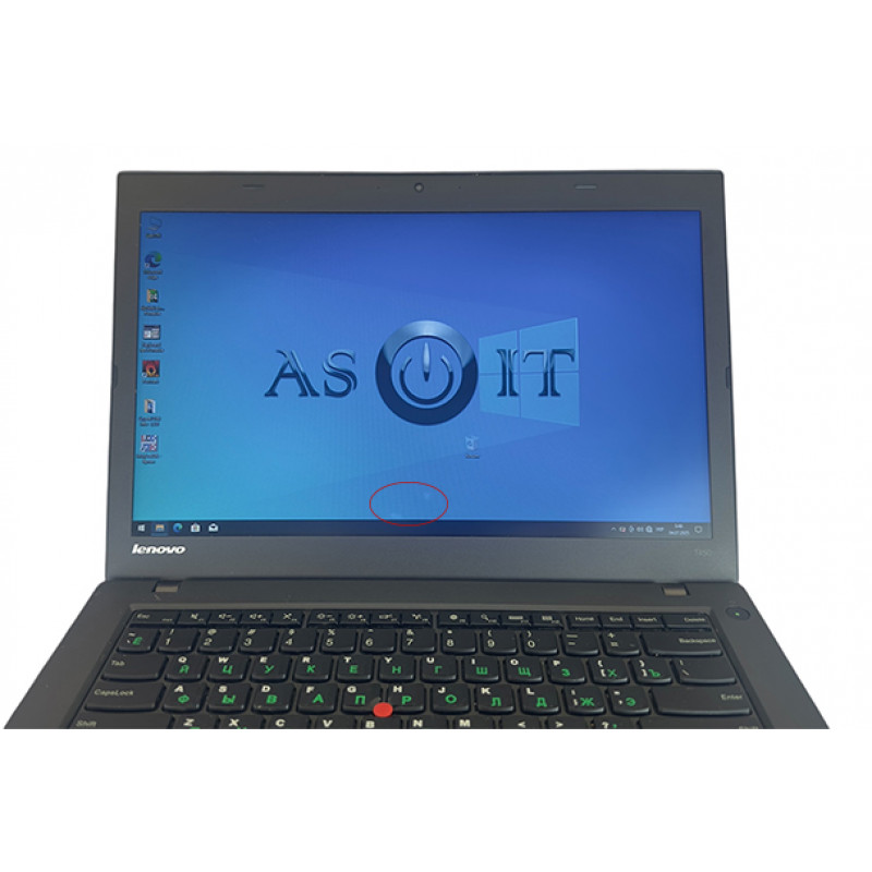 Уцінка! БУ Ноутбук 14" Lenovo ThinkPad T450, Core i7-5600U (2.6 ГГц) 8GB DDR3, 120Gb SSD