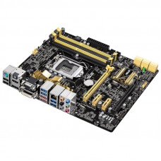 Used s1150 motherboard, ASUS H87M-PRO (4xDDR3, Intel H87, VGA, DVI, HDMI, Dport, microATX)