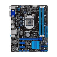 Used s1155 motherboard, ASUS H61M-PLUS (2xDDR3, Intel H61, VGA, DVI, HDMI, microATX)
