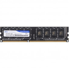 BU RAM 4 GB, DDR3, TEAM (for desktop PCs, 1600 MHz, 1.5 V, CL11, TPD34G1600HC11BK)