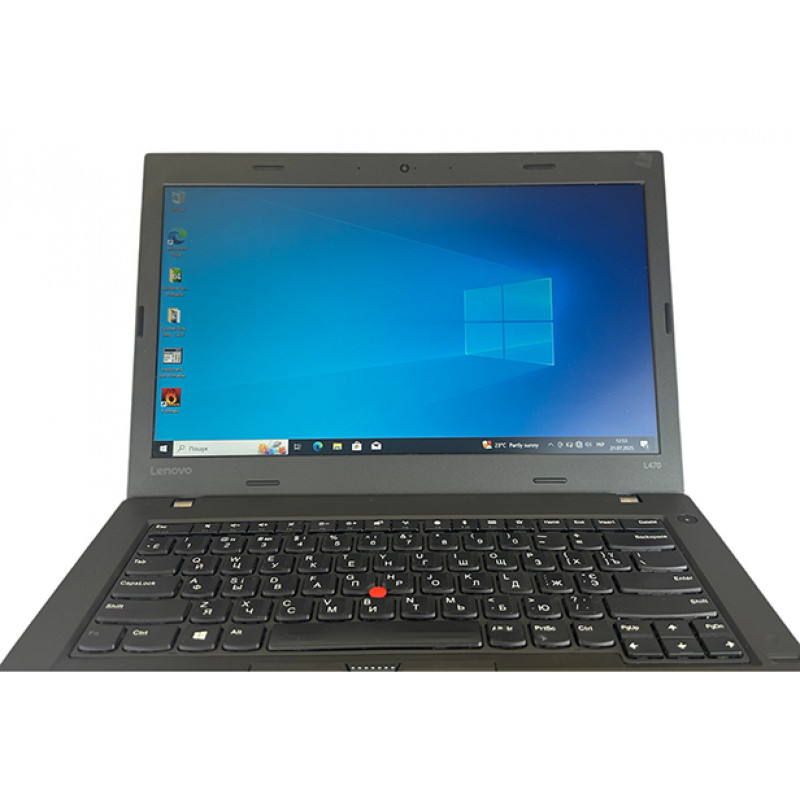 Used Laptop 14" Lenovo ThinkPad L470, Core i5-7200U (2.5GHz) Intel HD, 8GB DDR4, 240Gb SSD