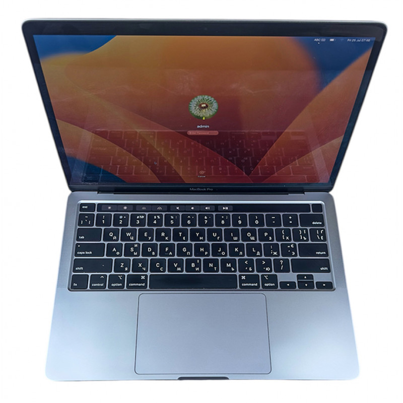 Used Laptop 13" Apple MacBook Pro 2020 Space Gray, i5-1038NG7, 16GB DDR4, Intel Iris, 512GB SSD