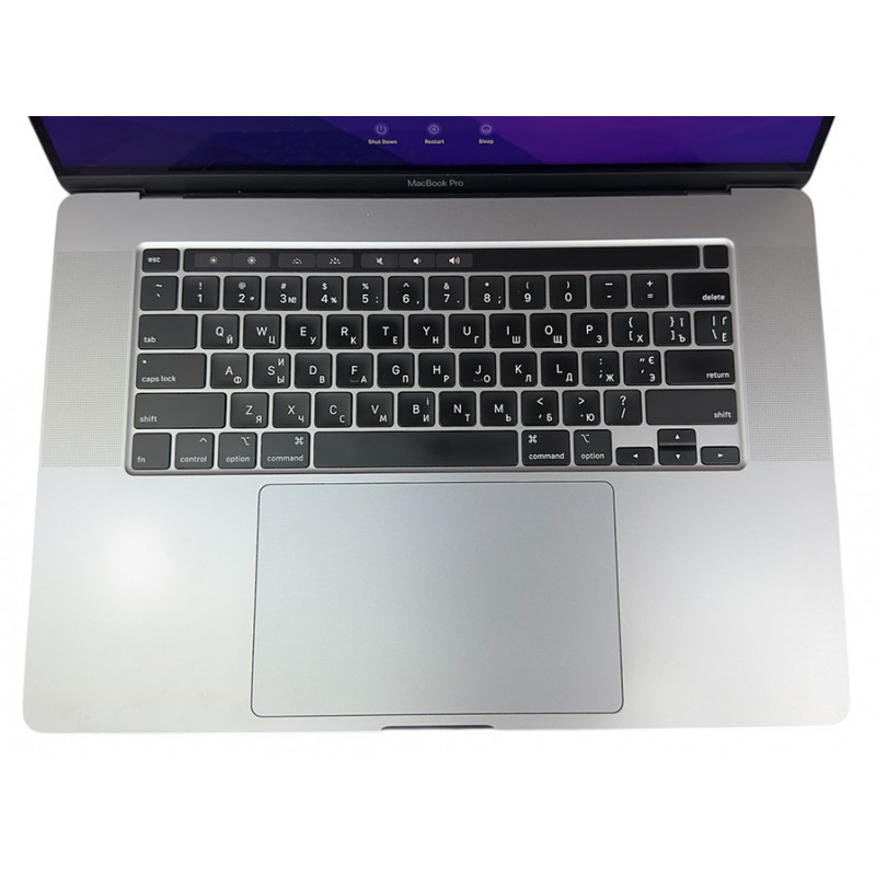 БУ Ноутбук 16" Apple MacBook Pro 2019 (A2141), i9-9880H, 16GB DDR4, Radeon Pro 5500M (4 ГБ), 1TB SSD