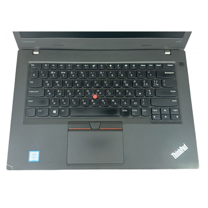 Уценка! БУ Ноутбук 14" Lenovo Thinkpad L470, Core i5-6200U (2.3 ГГц), 8GB DDR3, Intel HD, 120GB SSD