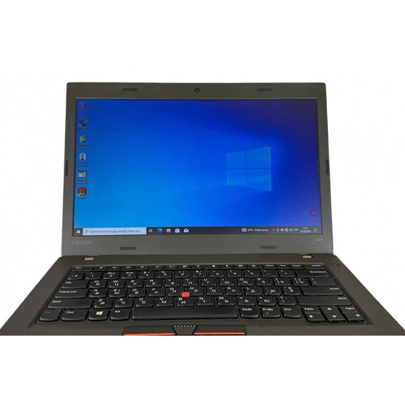 Уценка! БУ Ноутбук 14" Lenovo Thinkpad L470, Core i5-6200U (2.3 ГГц), 8GB DDR3, Intel HD, 120GB SSD