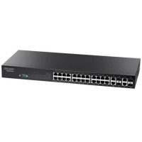 БУ Комутатор керований Edge-core ECS3510-28T, 24x100mbit, 4xGigabit/SFP