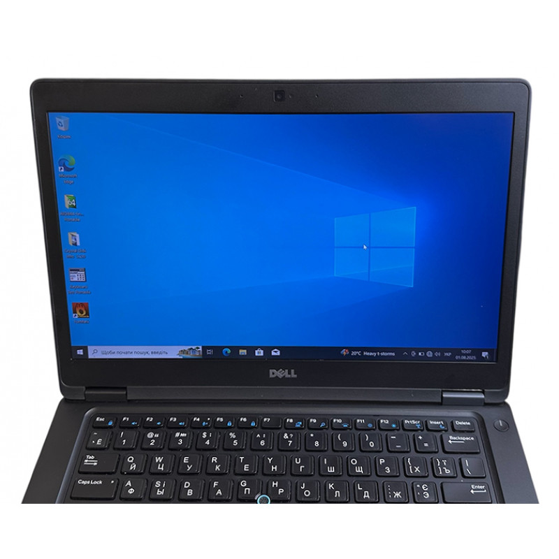 Used Laptop 14" Dell Latitude 5480, Core i5-6300HQ (2.3GHz) 8GB DDR4, Intel HD 530, 120GB SSD