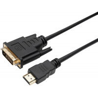 БУ Кабель мультимедійний RZTK HDMI to DVI 24+1, 1.8m