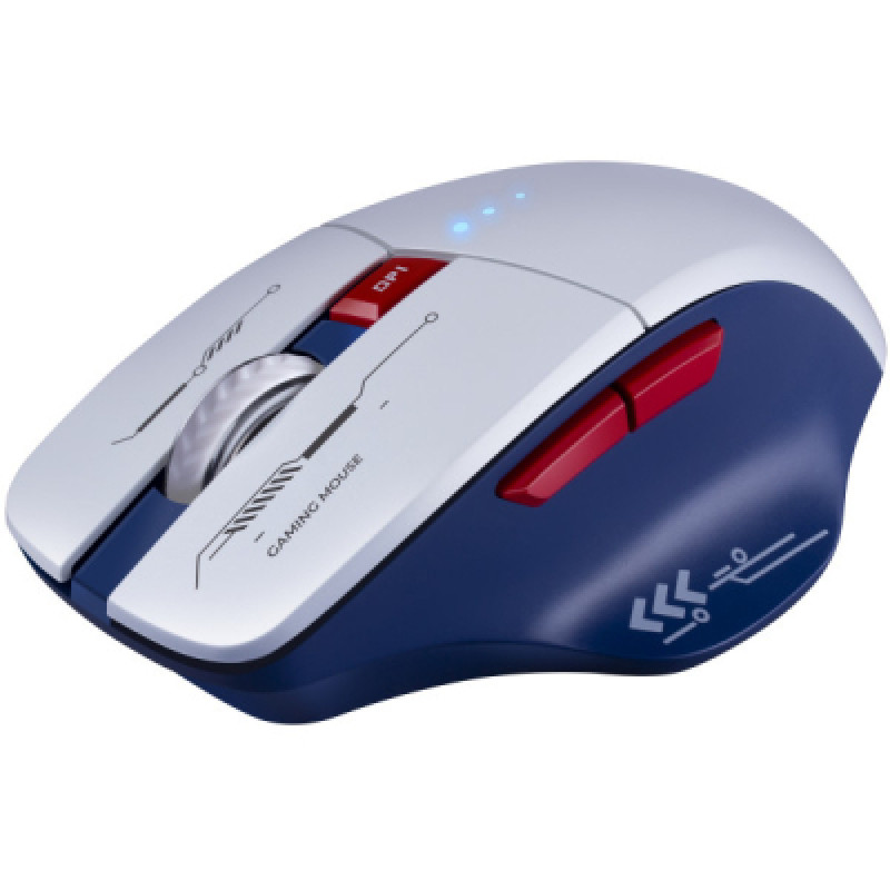 Wireless mouse Defender Tisa GM-126 LED Wireless/Bluetooth White/Blue, 1600 dpi, 6 buttons