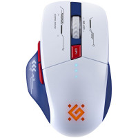 Wireless mouse Defender Tisa GM-126 LED Wireless/Bluetooth White/Blue, 1600 dpi, 6 buttons