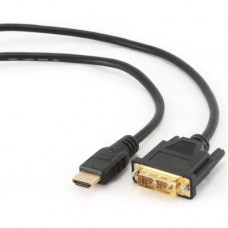 Multimedia cable HDMI to DVI 18+1pin M, 1.8m Cablexpert (CC-HDMI-DVI-6)