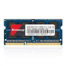 БУ Оперативная память 8 ГБ, DDR3L, для ноутбуков, Kuesuny (1600 МГц, 1.35 В, CL11)