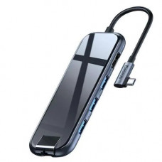Baseus Multi-functional USB hub Type-C to 3xUSB 3.0, HDMI, LAN (UCN3275)