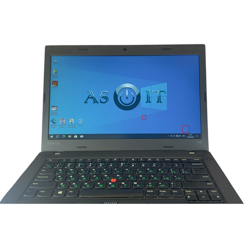 Уценка! БУ Ноутбук 14" Lenovo Thinkpad L470, Core i5-6200U (2.3 ГГц), 8GB DDR3, Intel HD, 120GB SSD