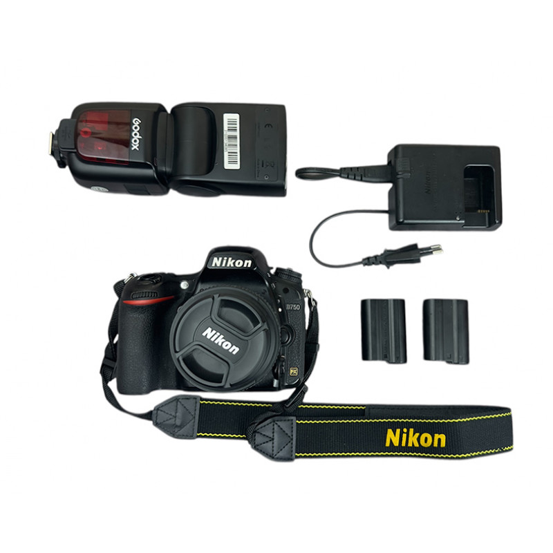 БУ Фотоапарат Nikon D750 з об’єктивом Nikkor AF-S 50mm (1.8 G)
